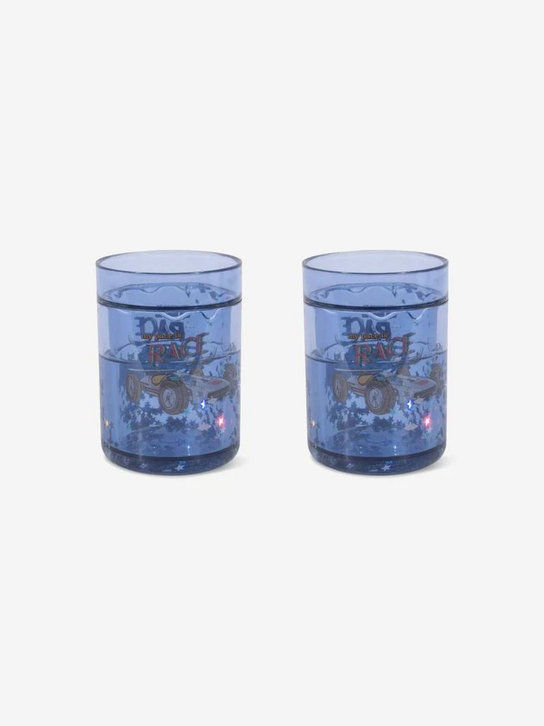 Konges Slojd Boys 2 Pack Glitter Cups in Blue (9cm) 1