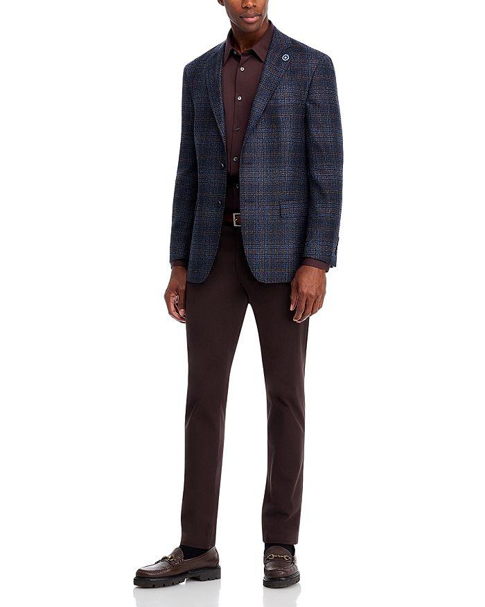 Hart Schaffner Marx New York Plaid Regular Fit Sport Coat