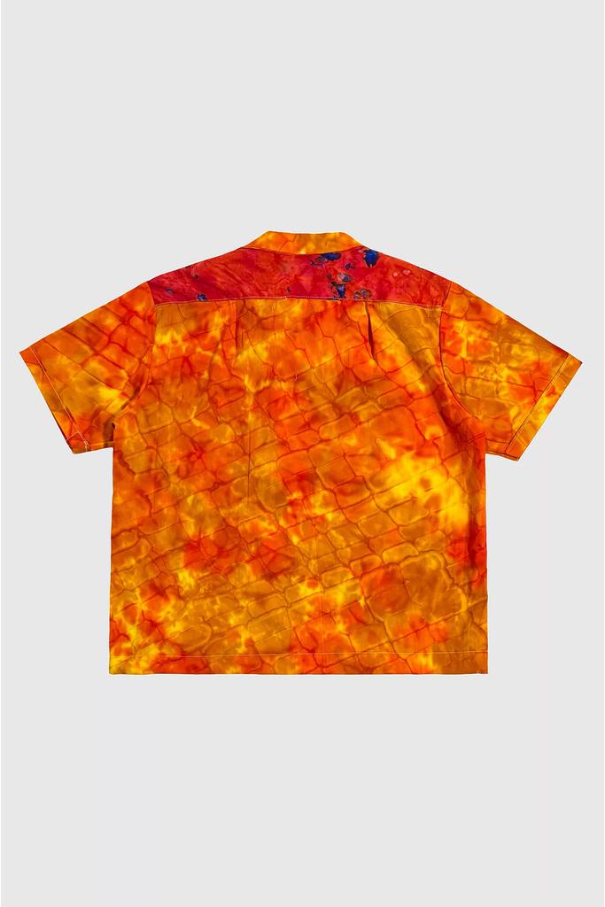 Urban Outfitters Vintage 1970's Tie Dye  Loop Collar Shirt