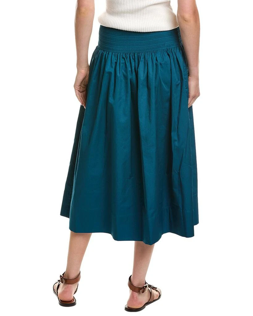 Jason Wu Smocked Midi Skirt 2