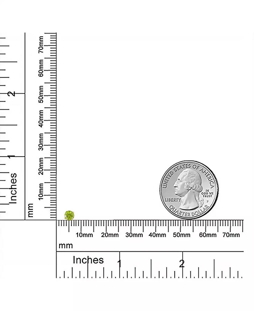 Bling Jewelry Minimalist Tiny Cubic Zirconia AAA CZ 4-Prong Helix Cartilage Ear Lobe Piercing Daith Round Solitaire 14K Gold 1 Piece Stud Earring For Women Screw Back 3MM 4MM 4