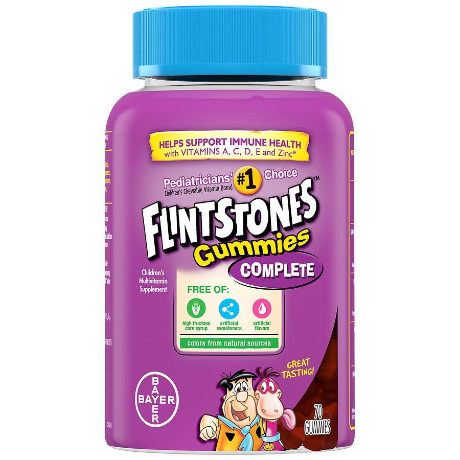 Flintstones Kids Vitamins with Vitamin C 
A Cherry, Raspberry, Orange