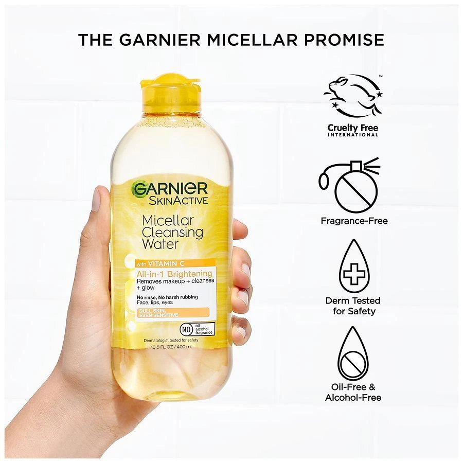 SkinActive Micellar Cleansing Water With Vitamin C 8