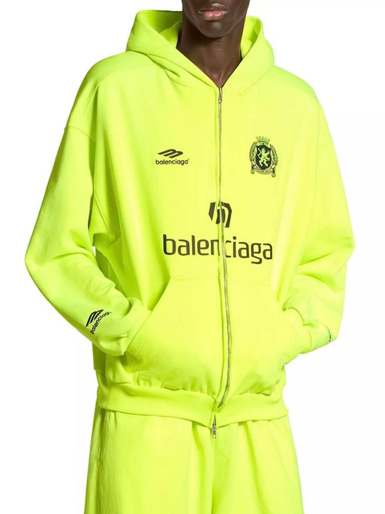 Shop Paris Soccer Medium Fit Zip-Up Hoodie on Sale at BeyondStyle