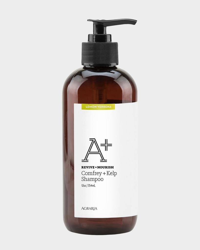 Agraria Lemon Verbena A+ Comfrey + Kelp Shampoo, 12 oz./ 354 mL