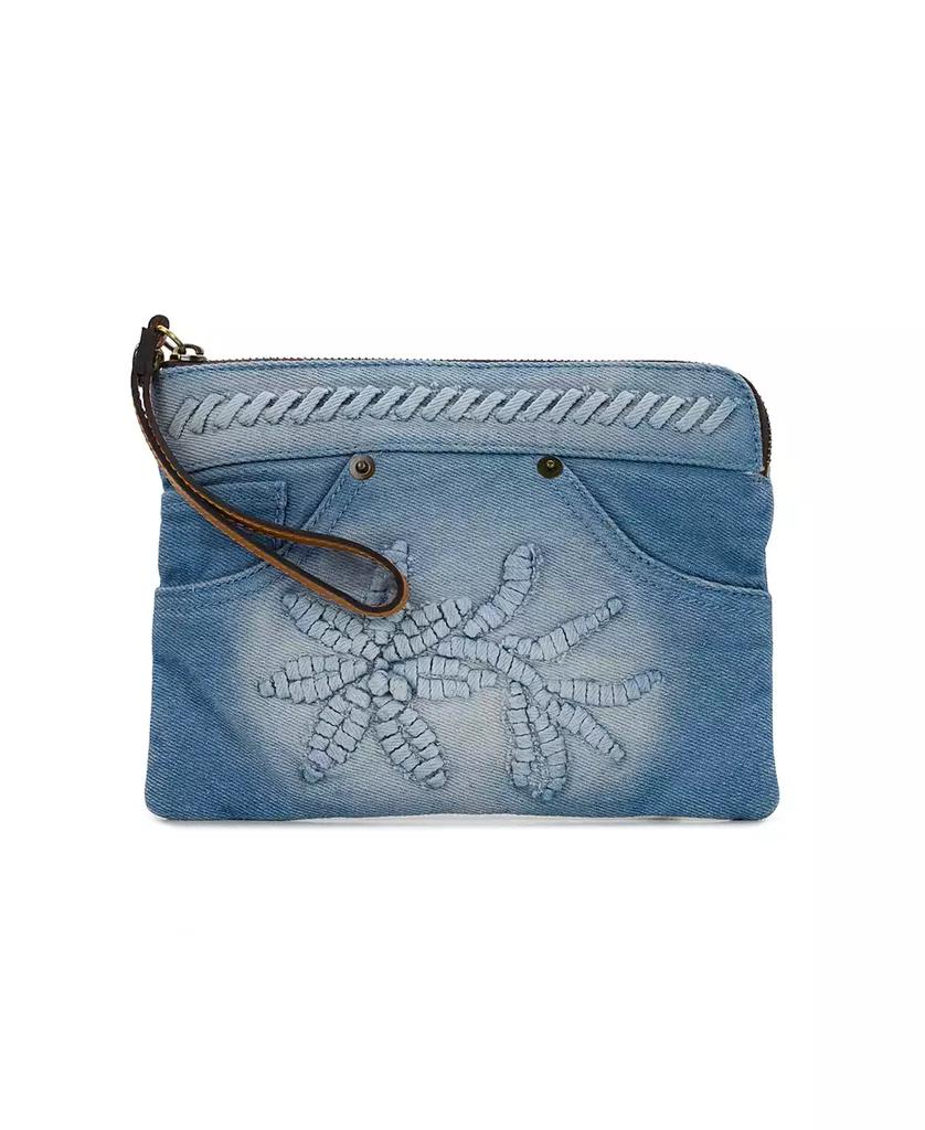 Patricia Nash Rosley Zipper Wristlet