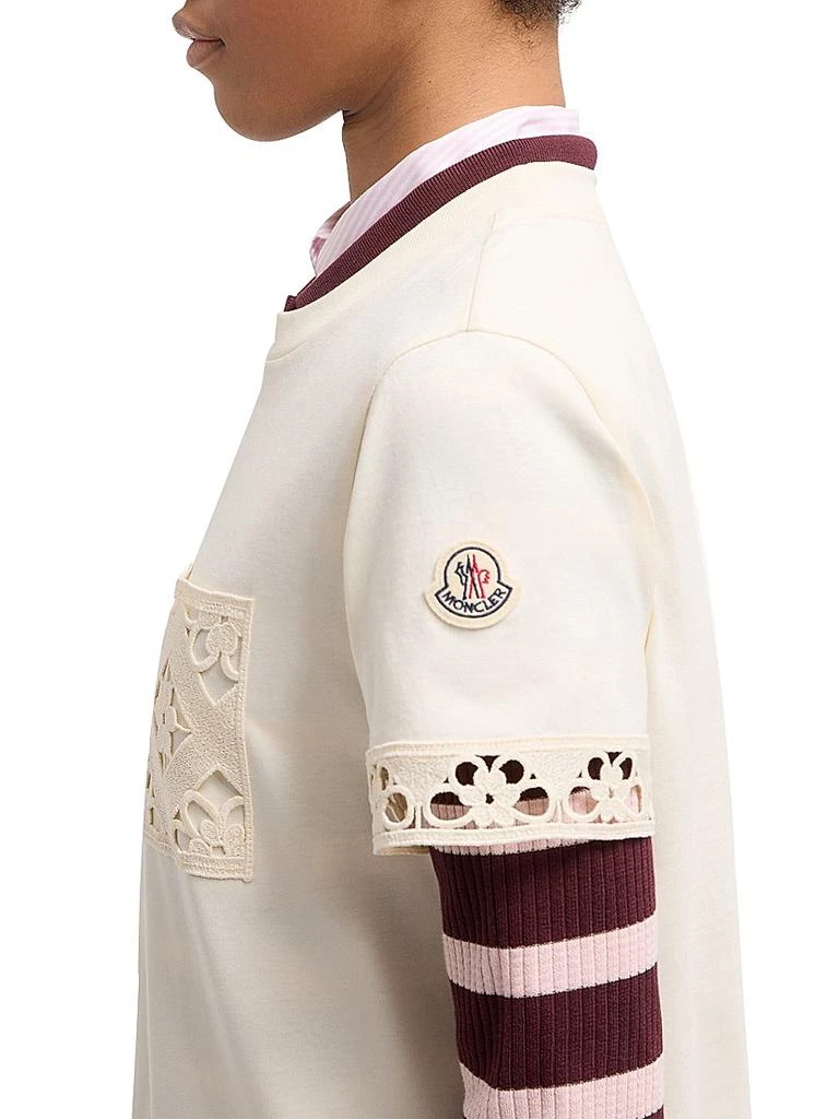 Moncler Crew Neck in Cotton 4