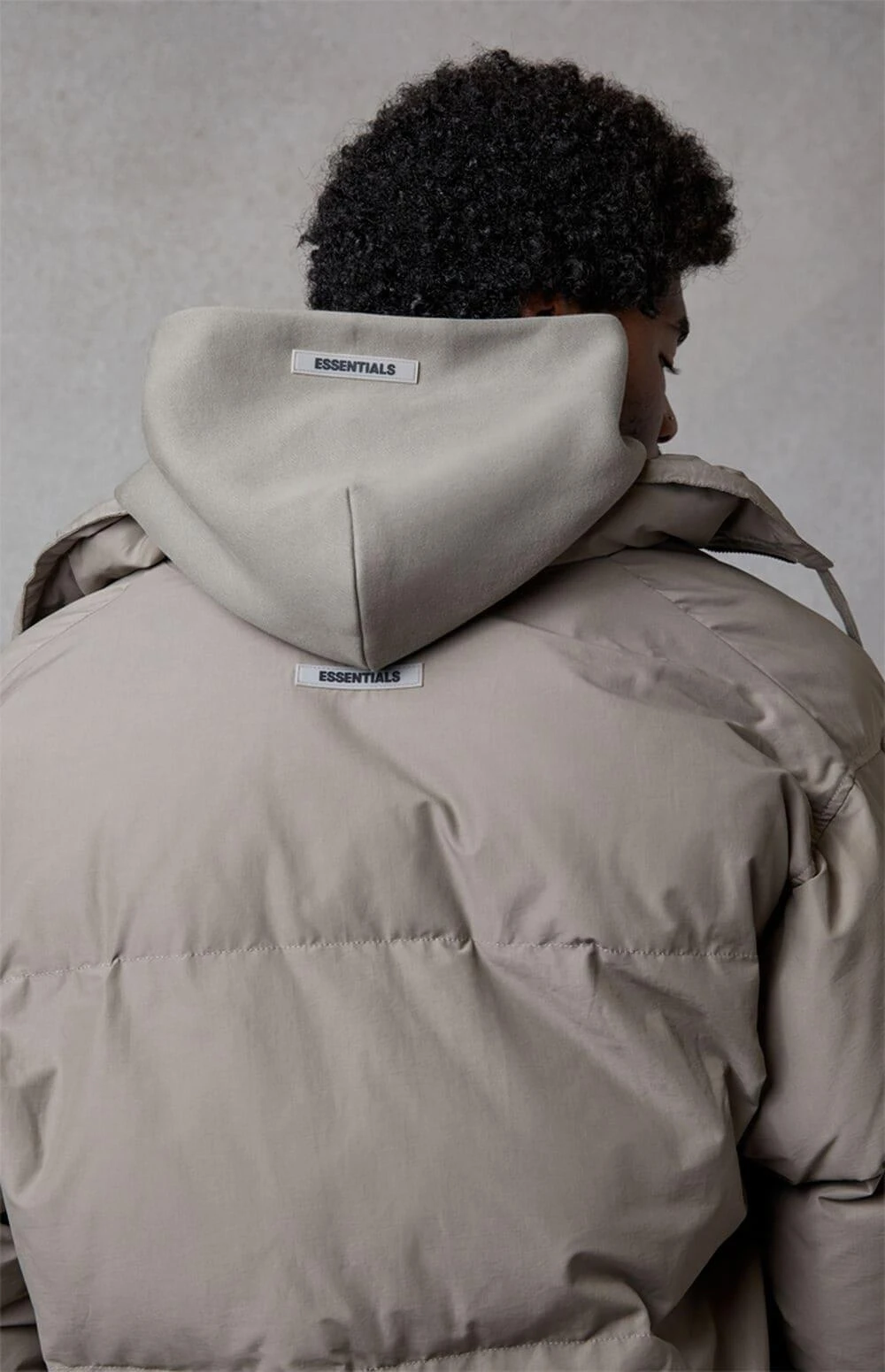 Essentials Cement Puffer Jacket 5