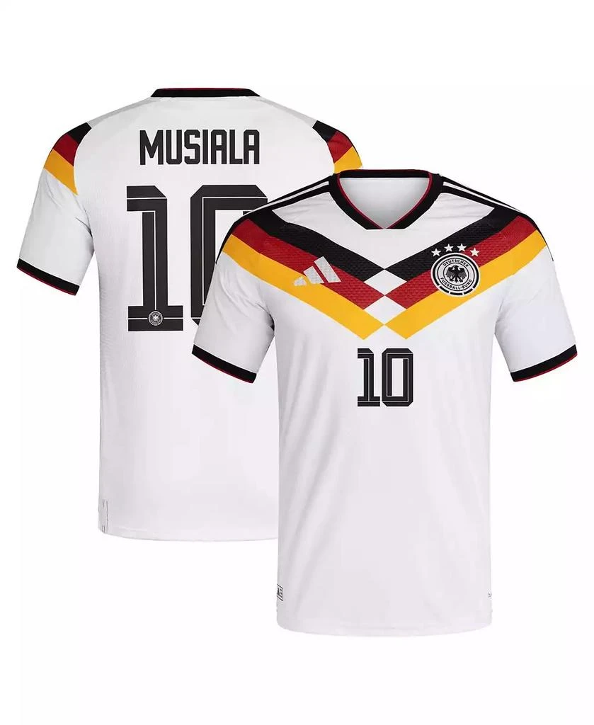 Adidas Men
s Jamal Musiala White Germany National Team 2026 Home Authentic Jersey