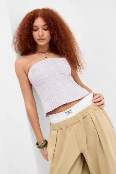 BDG BDG Stripe Bandeau Top 1