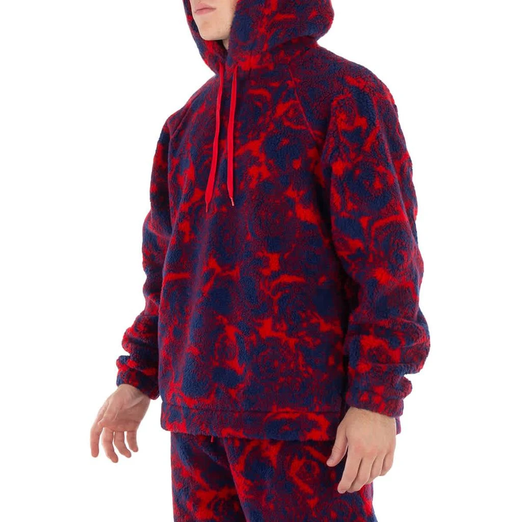 Burberry Abstract Rose Print Fleece Hoodie 2