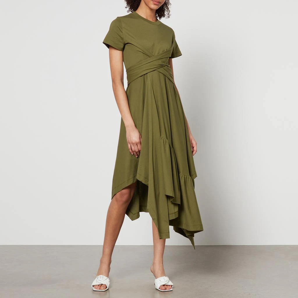 Marques Almeida Cross-Waist Cotton-Jersey T-Shirt Dress 1