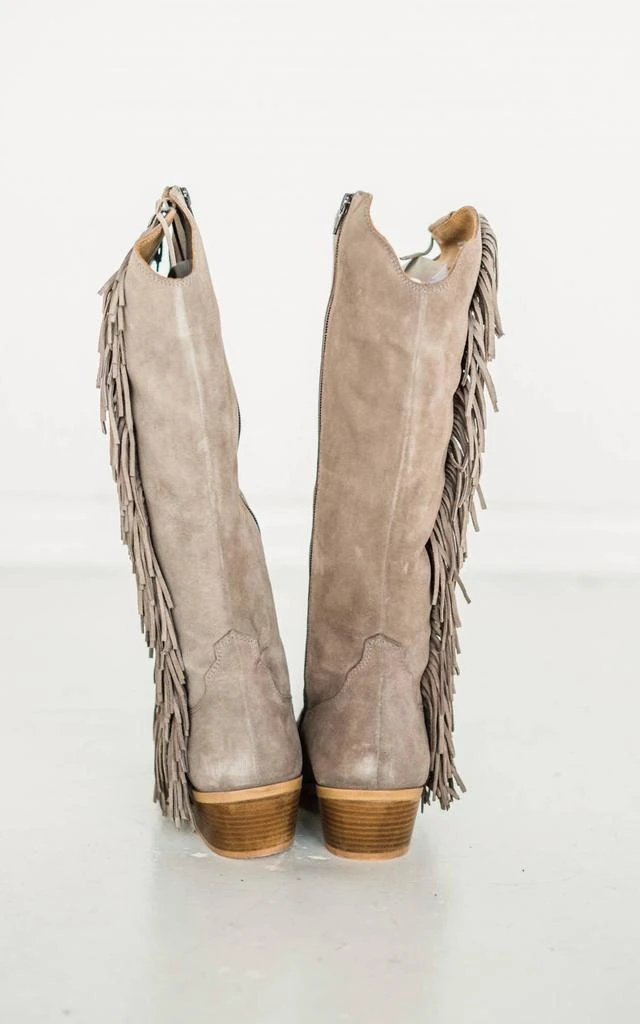 Naughty Monkey Naughty Monkey - Women's Rodeo Doll Fringe Boots 3