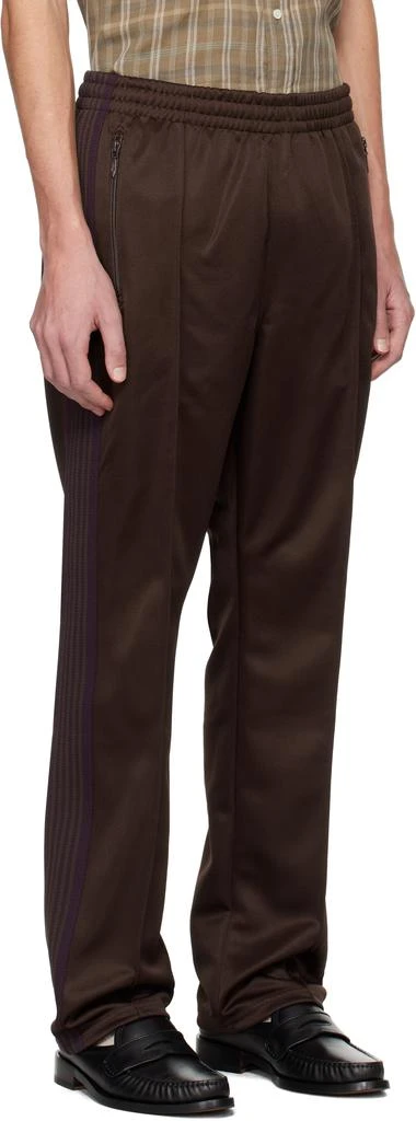 Needles Brown Narrow Track Pants 2