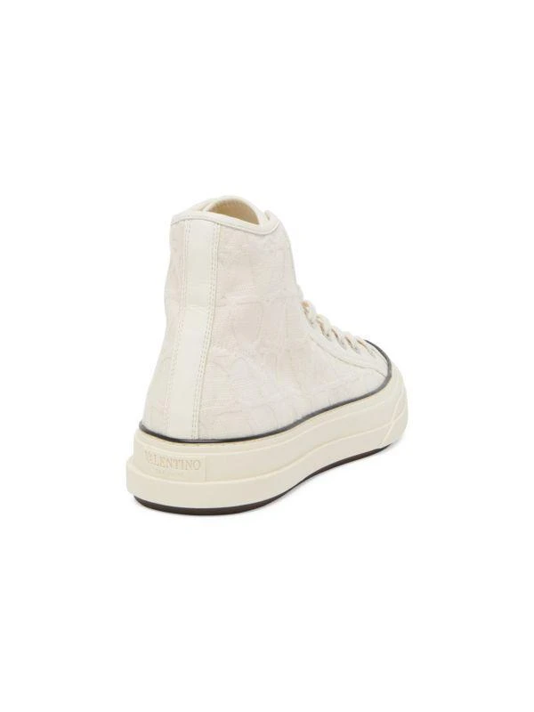 Valentino Toile Iconographe Totaloop High-Top Sneakers 3