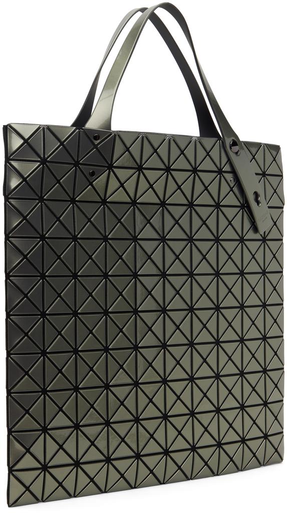 BAO BAO ISSEY MIYAKE Khaki Prism Metallic Tote