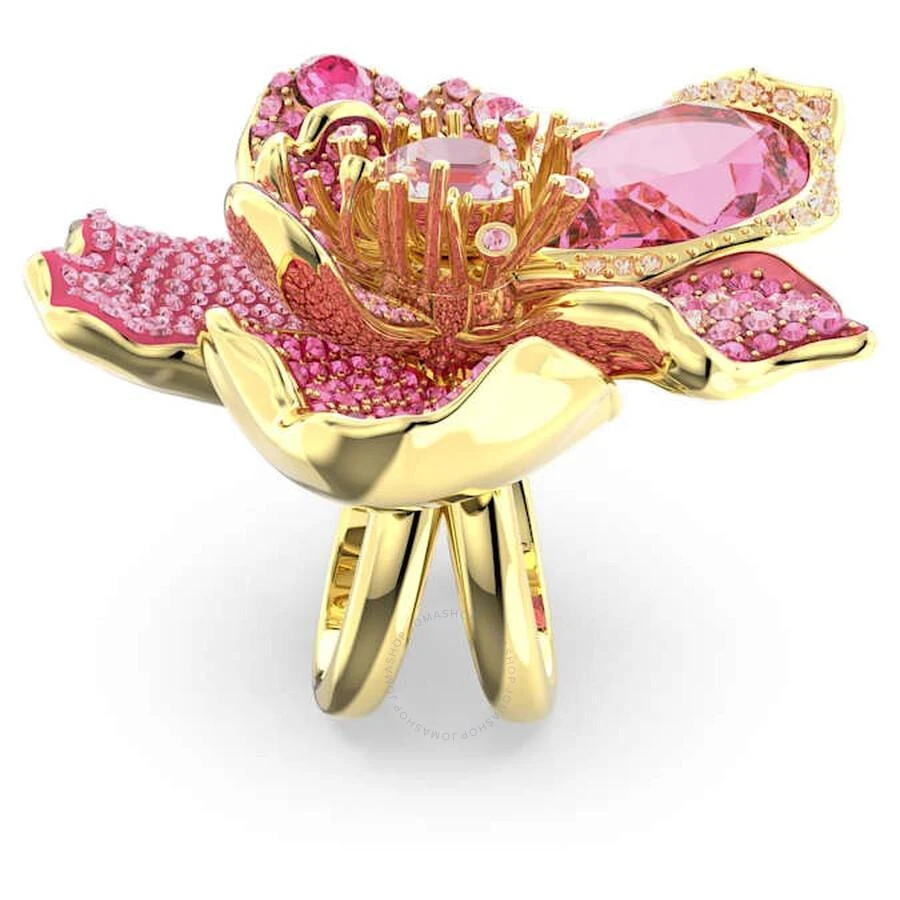 Swarovski Florere Motif Ring Gold Shiny Rose 2