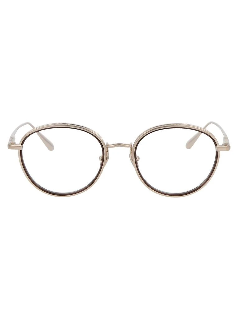 Linda Farrow Linda Farrow Moss Oval Optical Frame Glasses 1