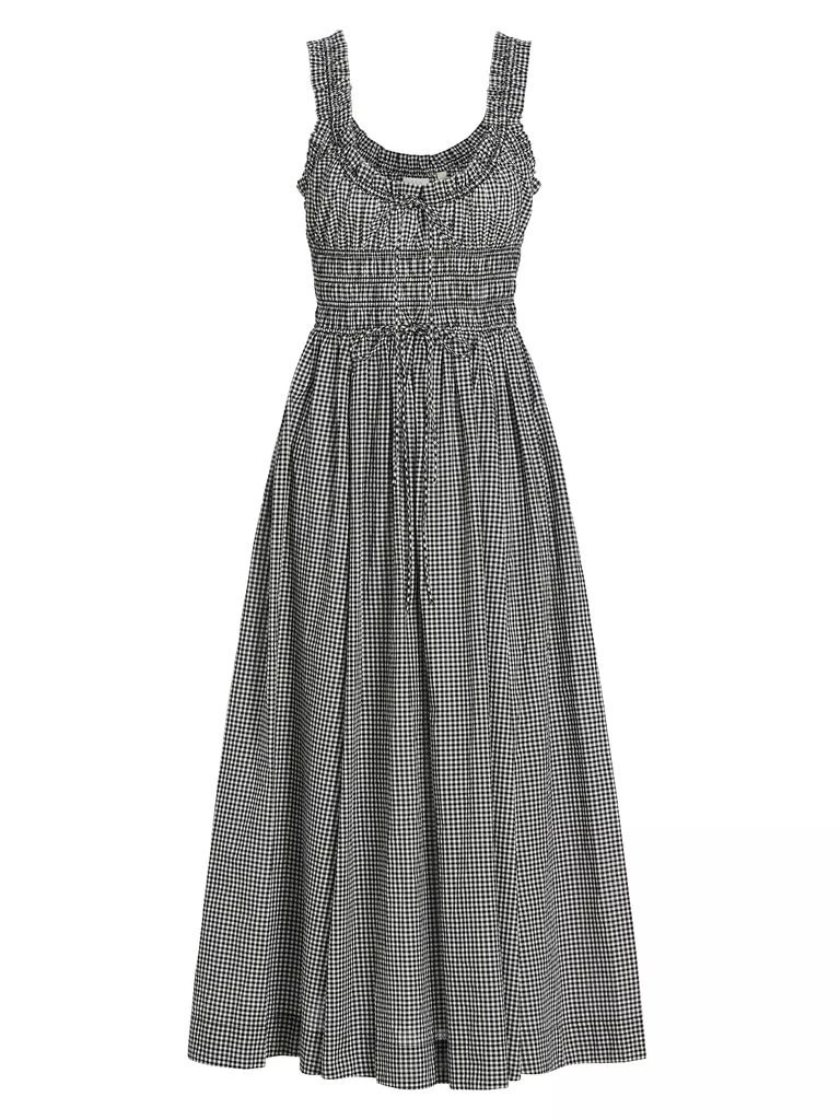 DÔEN Emmaretta Gingham Midi-Dress 1