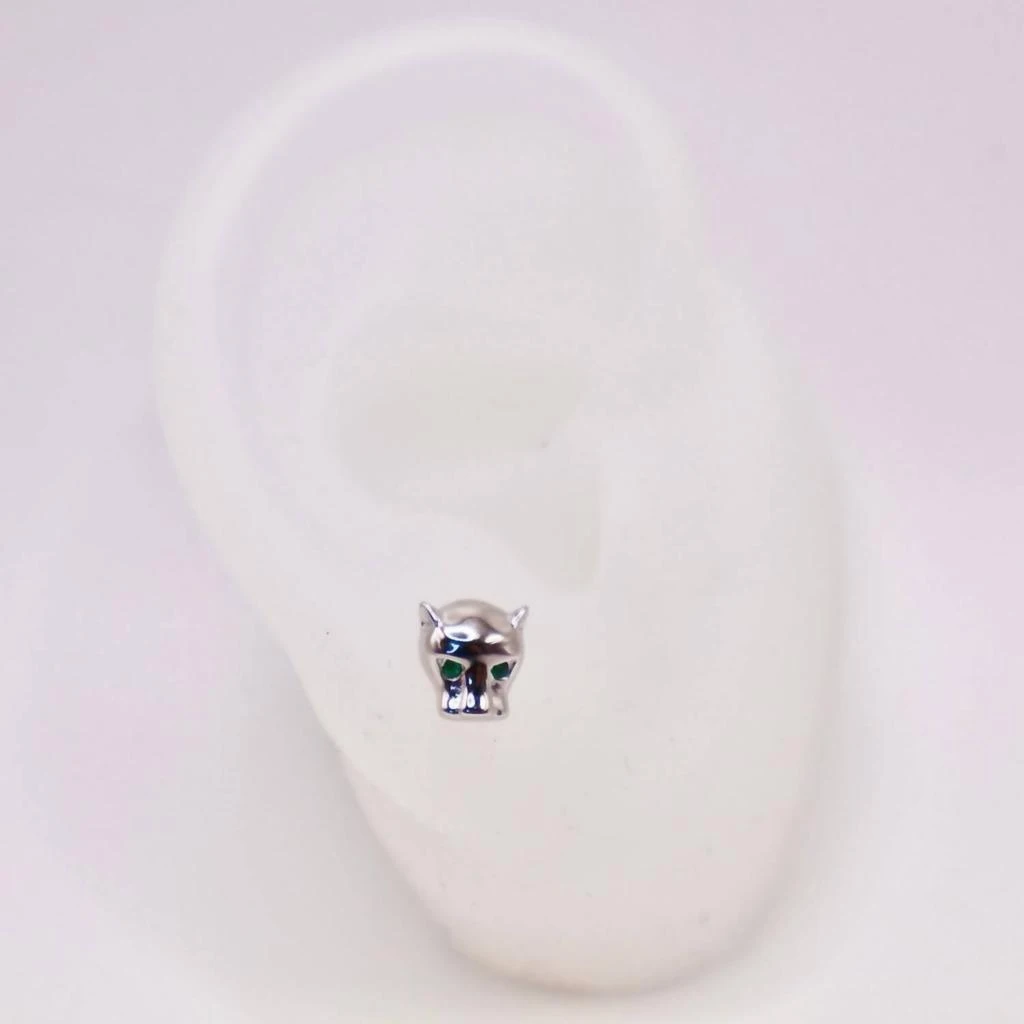 Jagged Halo Jewelry Jagged Halo Jewelry - Women
s Maximus Panther Micro Stud Earrings 3