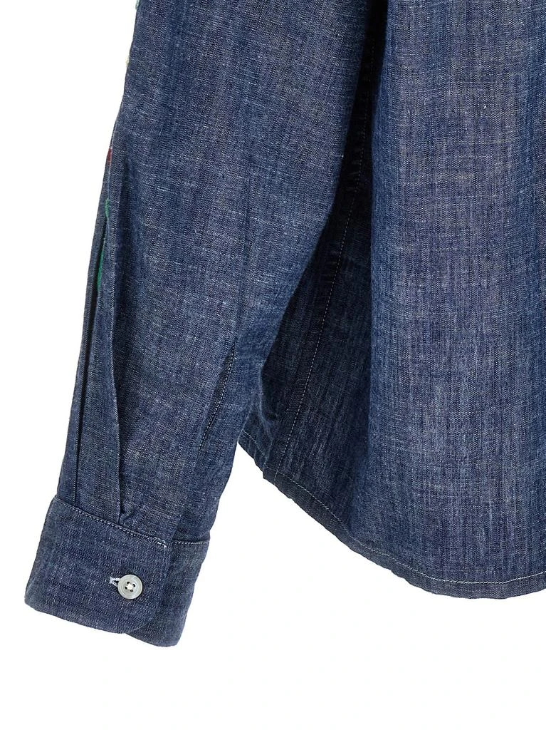 Needles Needles Chambray Embroidery Shirt 5