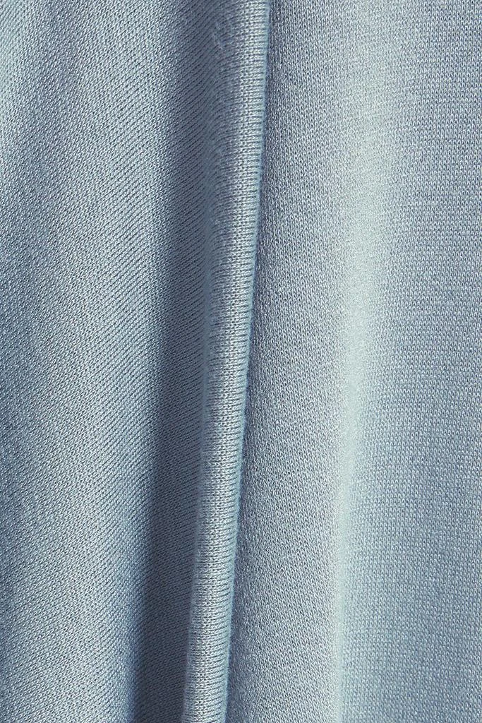 Vince Wrap-effect jersey midi dress 4