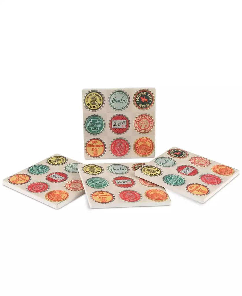Thirstystone Cheers 4-Pc. Coaster Set 1