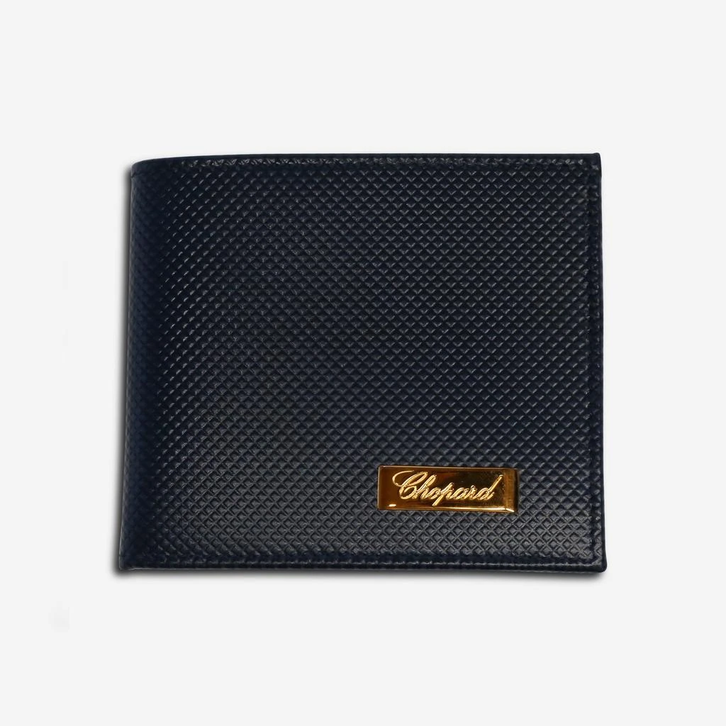 Chopard Chopard Classic Racing Dark Blue Leather Unisex Mini Wallet 95012-0319