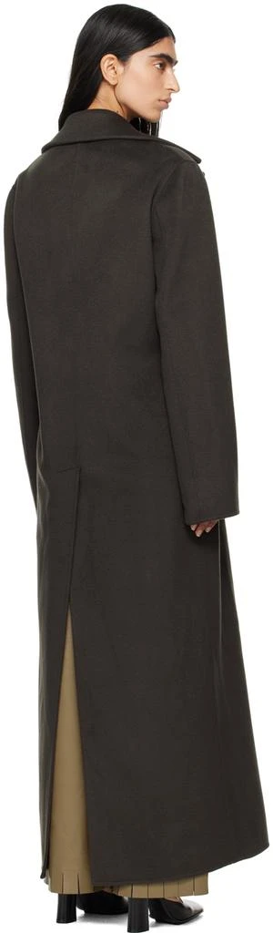 Nanushka Gray Damira Coat 3