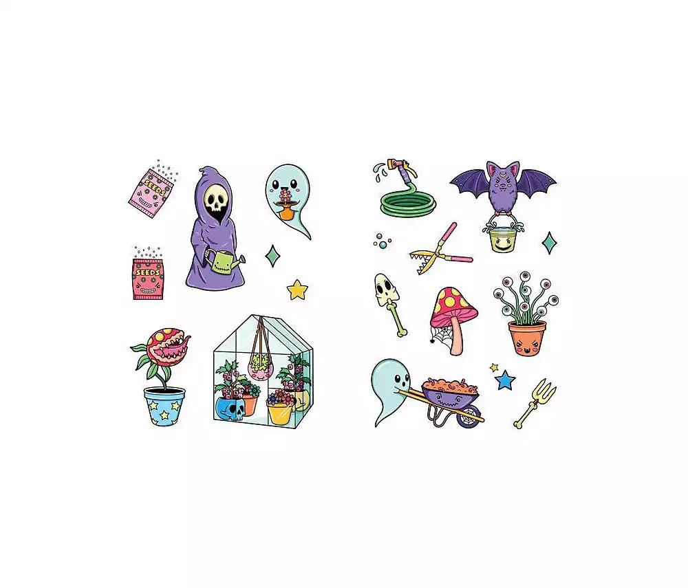 Barnes & Noble The Creepy Cute Sticker Book: 500+ Stickers to Scare You Silly by Gaynor Carradice (Illustrator)