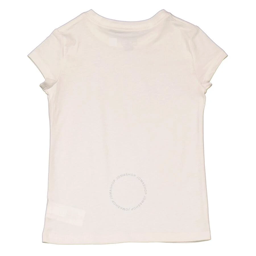 Ralph Lauren Girls Deckwash White Graphic Cotton T-Shirt 2