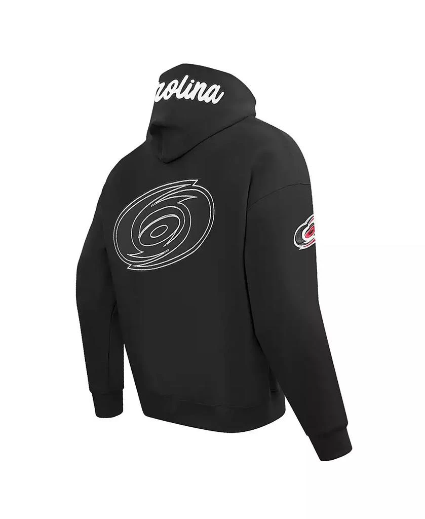 Pro Standard Men
s Black Carolina Hurricanes Paint the City Pullover Hoodie 2