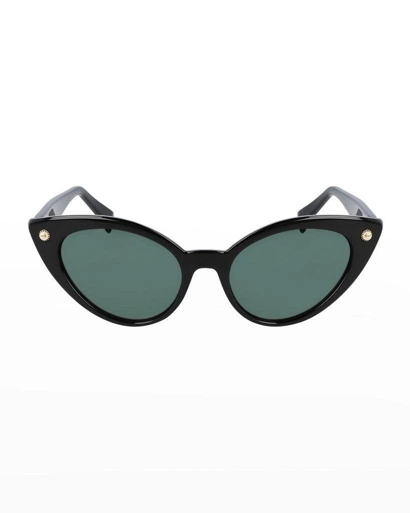 Lanvin Dramatic Plastic Cat-Eye Sunglasses 3