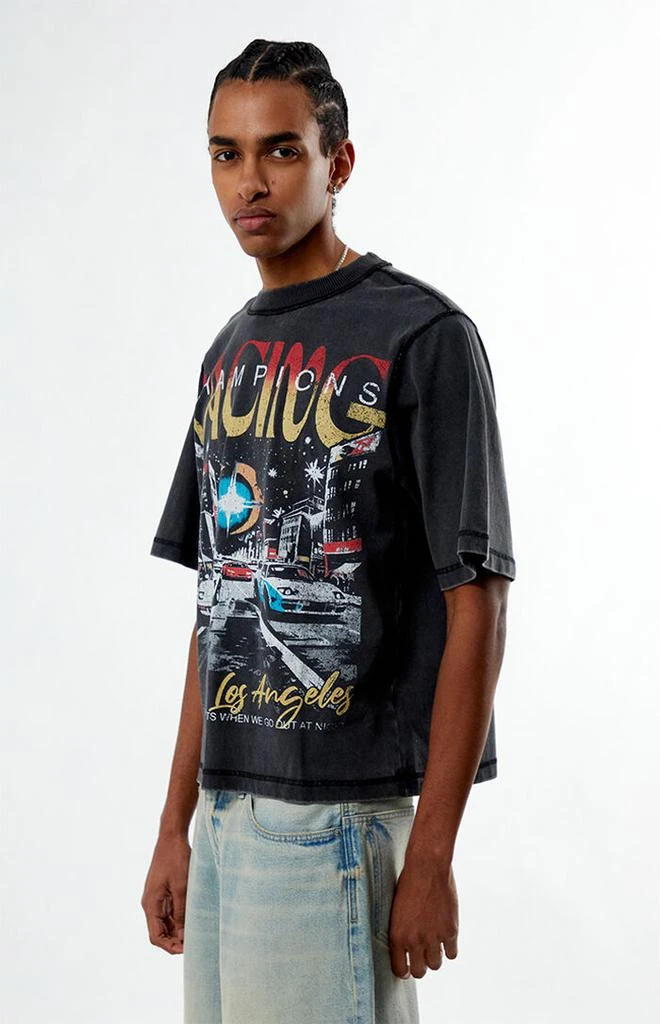 PacSun LA Racing Cropped T-Shirt 3