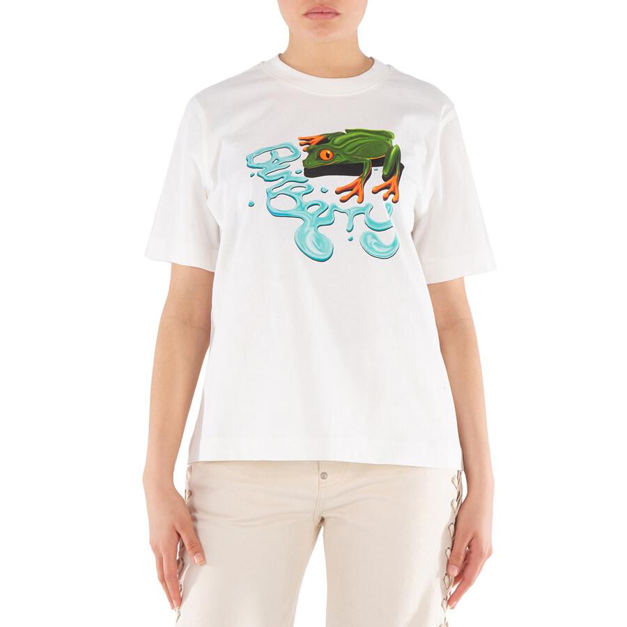 Burberry Daisy logo cotton t-shirt - T-Shirts - Compare