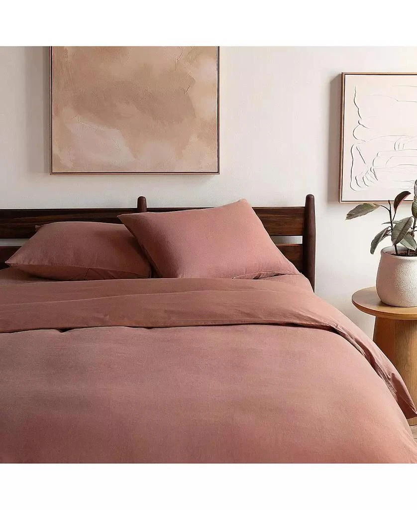 Bokser Home French Linen and Cotton Duvet 
Sham Set -