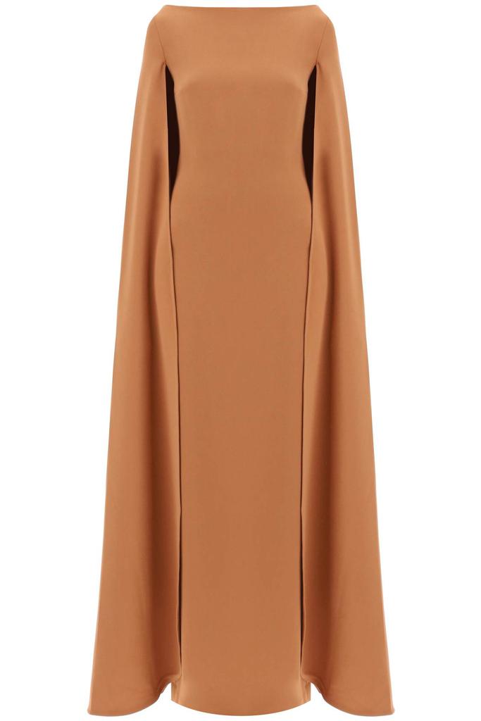 SOLACE LONDON maxi dress sadie with cape sleeves