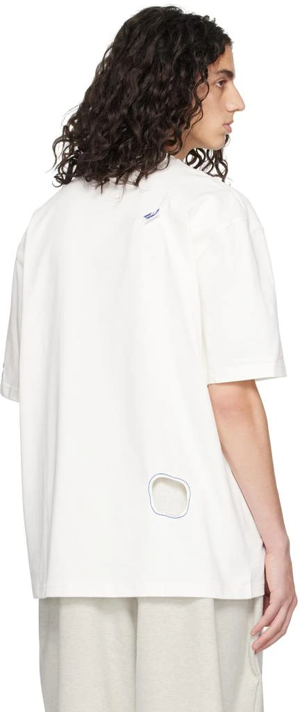 ADER error White Cutout T-Shirt 3