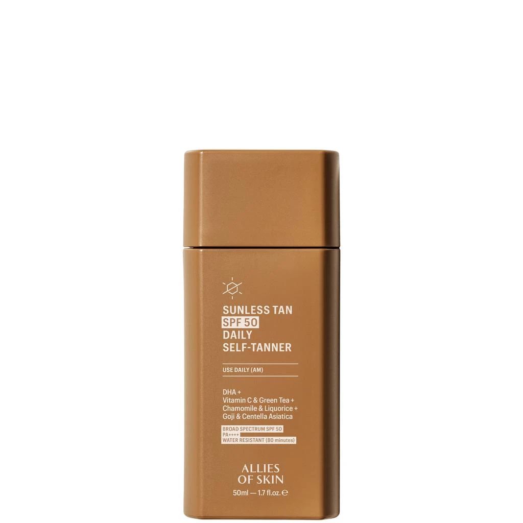 Allies of Skin Allies of Skin Sunless Tan SPF 50 Daily Sunscreen + Self-Tanner 50ml 1