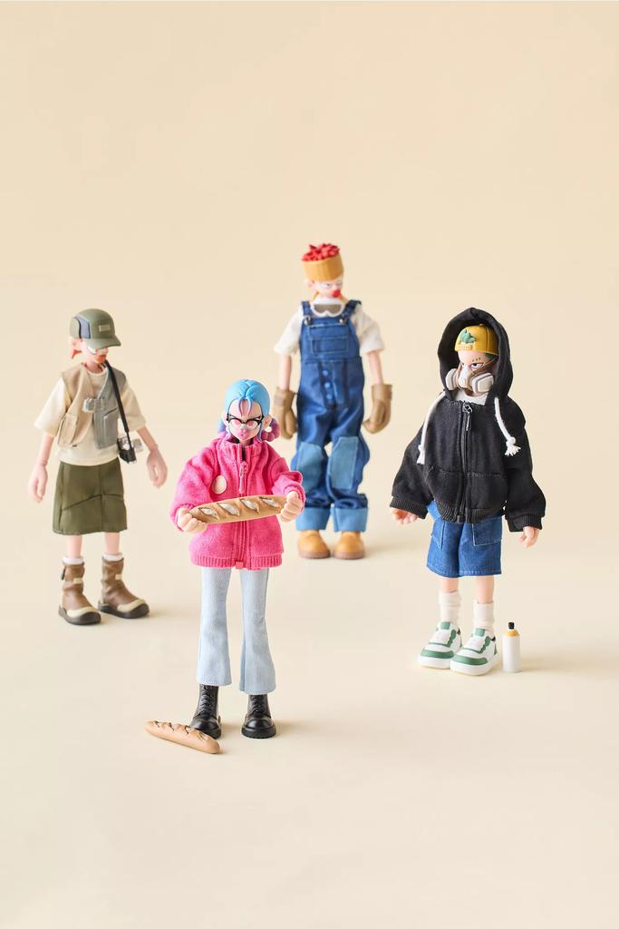 POPMART BAZBON Label Plan 1/8 フィギュア ボックス BAZBON Label Plan Series 1/8 Action Figure - POP MART (United States)