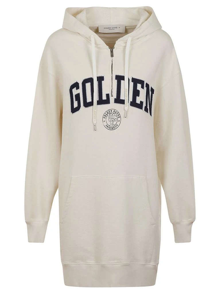 Golden Goose Golden Goose Deluxe Brand Drawstring Long Hoodie 1