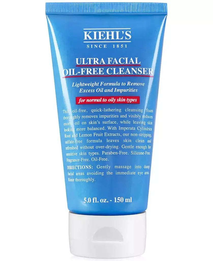 Kiehl's Ultra Facial Oil-Free Cleanser, 5-oz.