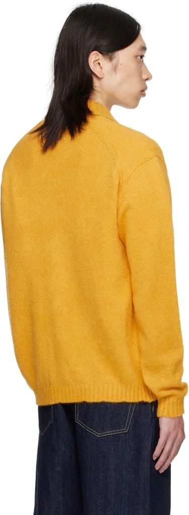 vowels Yellow Shirt Cardigan 3