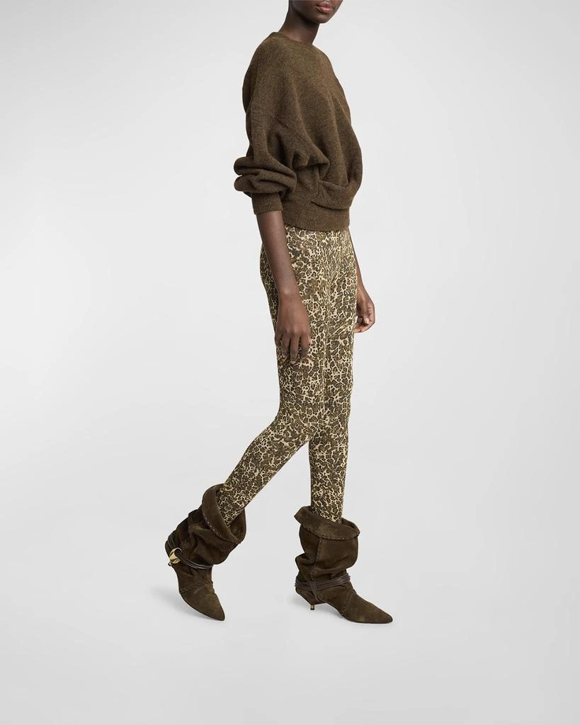 Isabel Marant Edrika Suede Harness Slouchy Booties 2