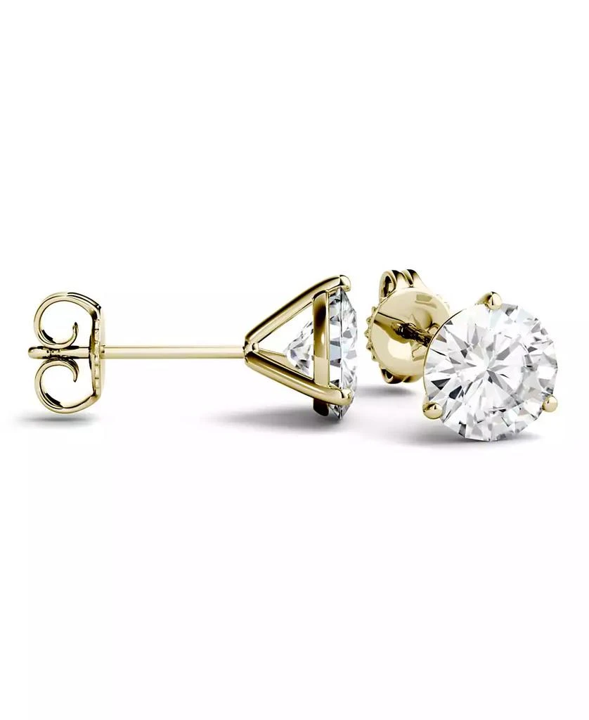 Charles
Colvard Moissanite Martini Stud Earrings (2 ct. t.w. Diamond Equivalent) in 14k White or Yellow Gold 2