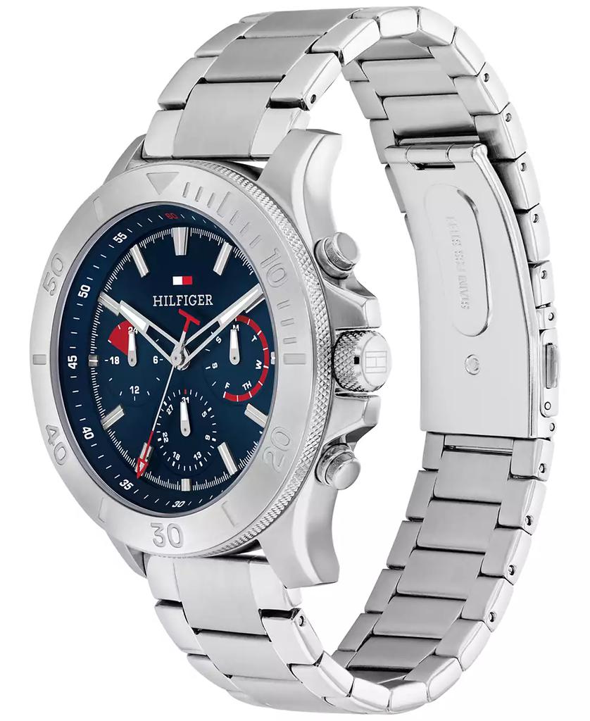Tommy Hilfiger Men's Quartz Silver Stainless Steel Watch 46mm
