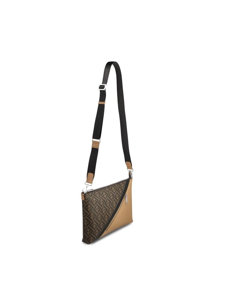 Fendi Fendi FF Motif Printed Zip-Up Messenger Bag 3