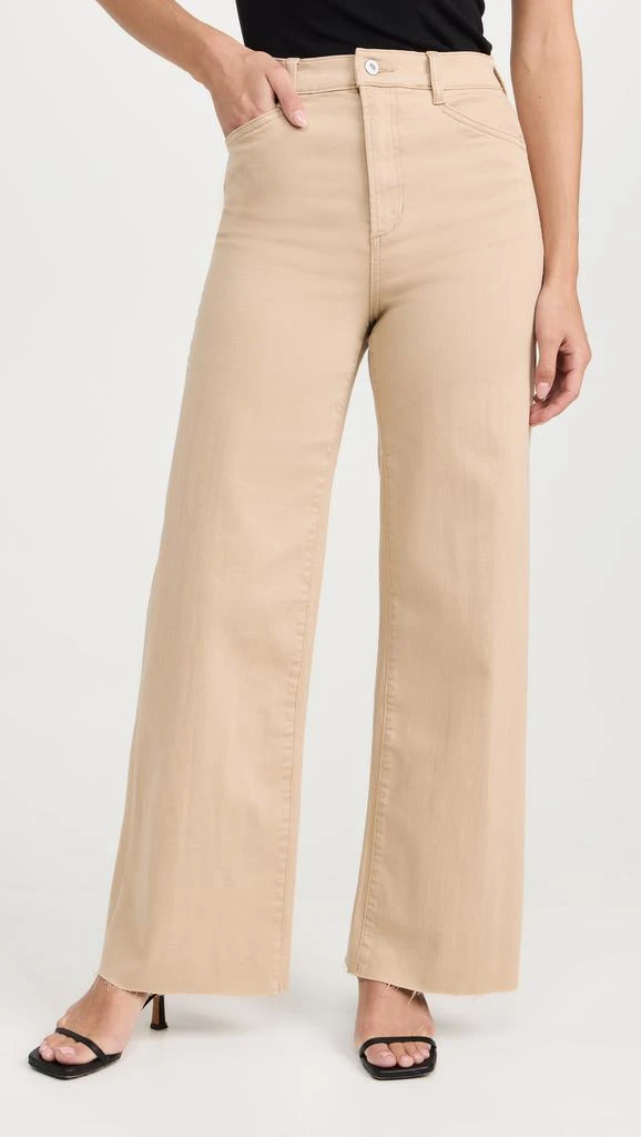 Favorite Daughter The Mischa Super High Rise Wide Leg Ankle Jeans 1
