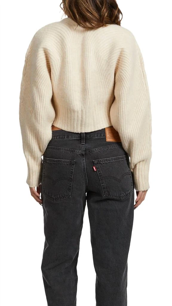 Cult Gaia Casella Cardigan In Off White 4