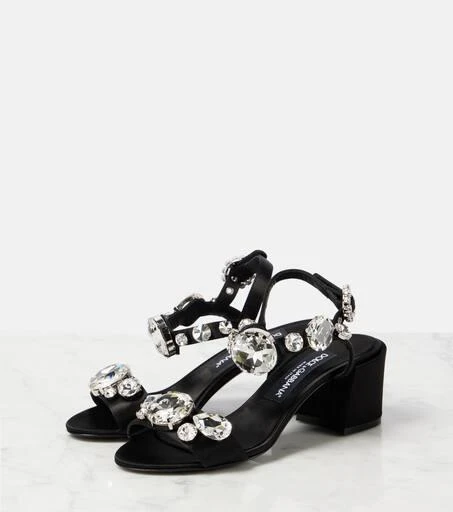 Dolce 
Gabbana Keira 60 embellished satin sandals 4